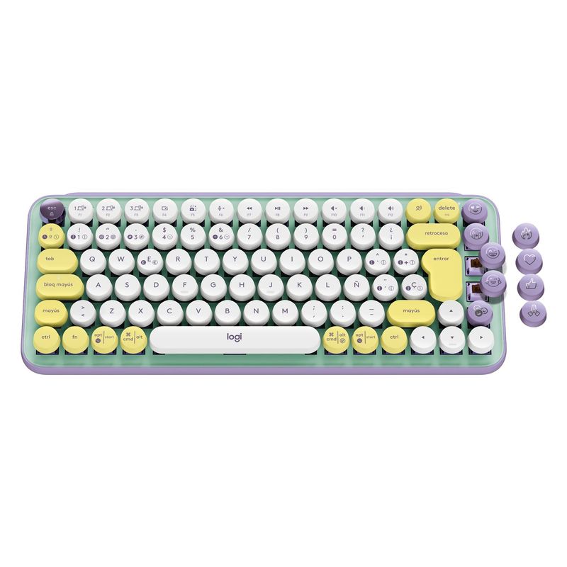 LOGITECH - 920-010714 TECLADO POP KEYS LILA