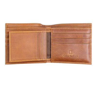 Imagen 2 del producto Billetera Eder Cuero Natural Con Protección RFID