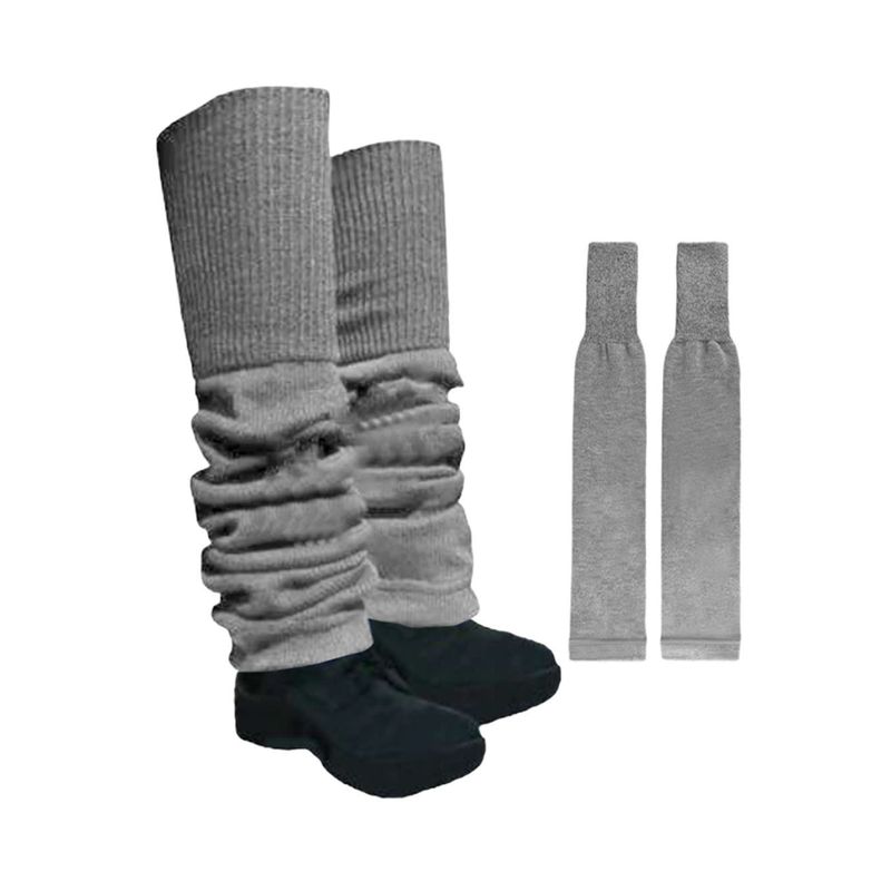 OMAS - pack 2 polainas de lana escolar