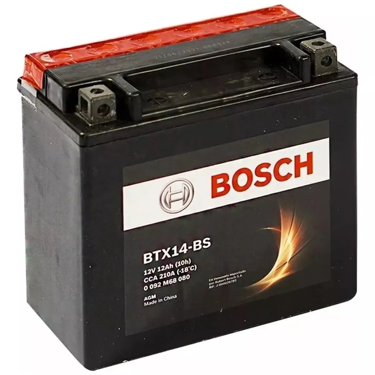 BOSCH - Bateria de Moto Bosch Btx14-bs 12v 12ah
