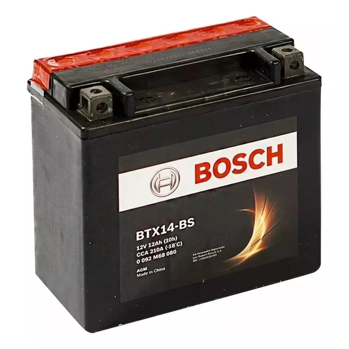 BOSCH - Bateria de Moto Bosch Btx14-bs 12v 12ah