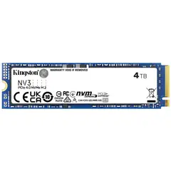 KINGSTON - Disco Sólido 4TB M2 NVMe - Alto Rendimiento SNV3S4000G