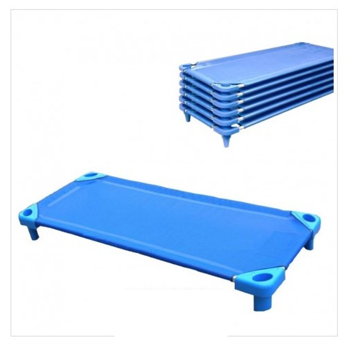 JUGUETON - Cama Apilable Malla Acanalada Norma Junji