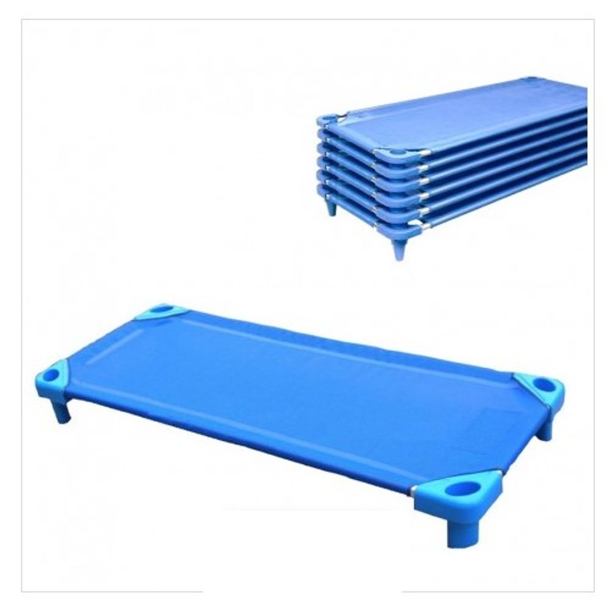 JUGUETON - Cama Apilable Malla Acanalada Norma Junji