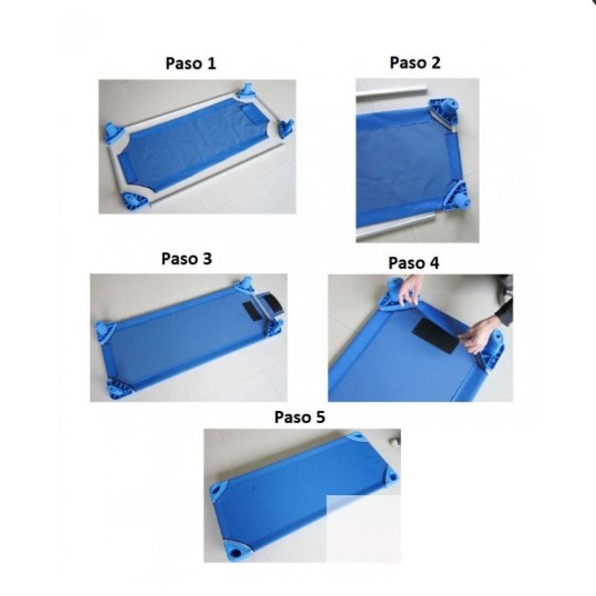 JUGUETON - Cama Apilable Malla Acanalada Norma Junji