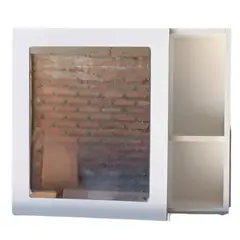 GENERICO - Botiquin de baño espejo empotrado