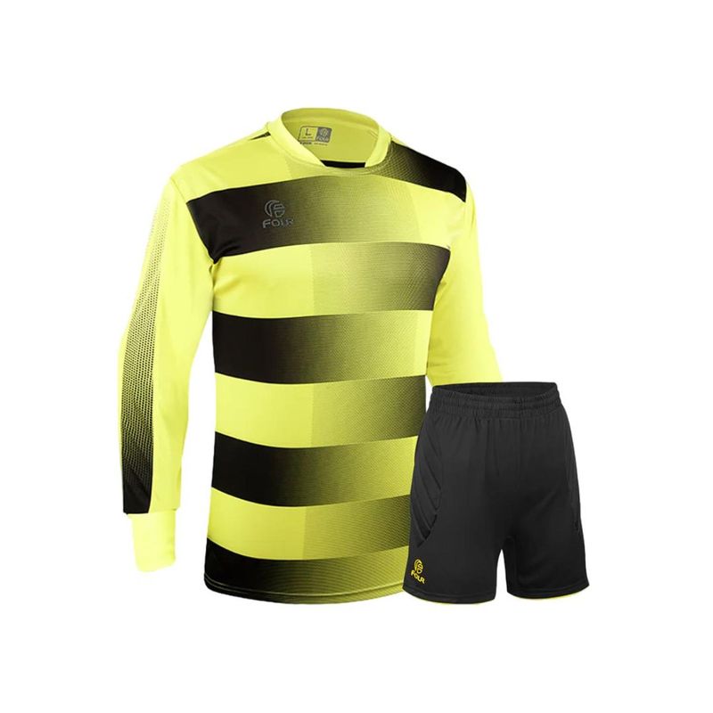 FOUR - Uniforme Arquero Amarillo Negro - Four Colonia - Talla L