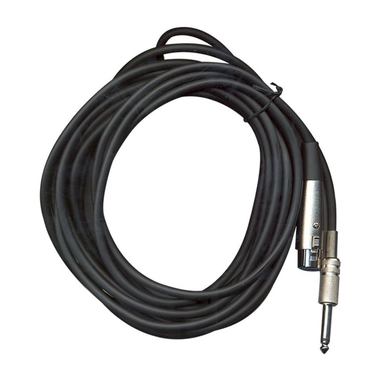 CABLE MICROFONO A3F-PLUG 63MM 20FT-6MTS MC-84