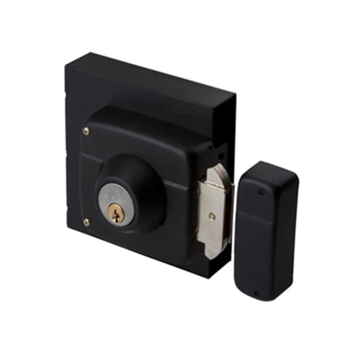 ODIS - CERRADURA SOBREP ODIS 393 NEGRO CCAJA METALICA