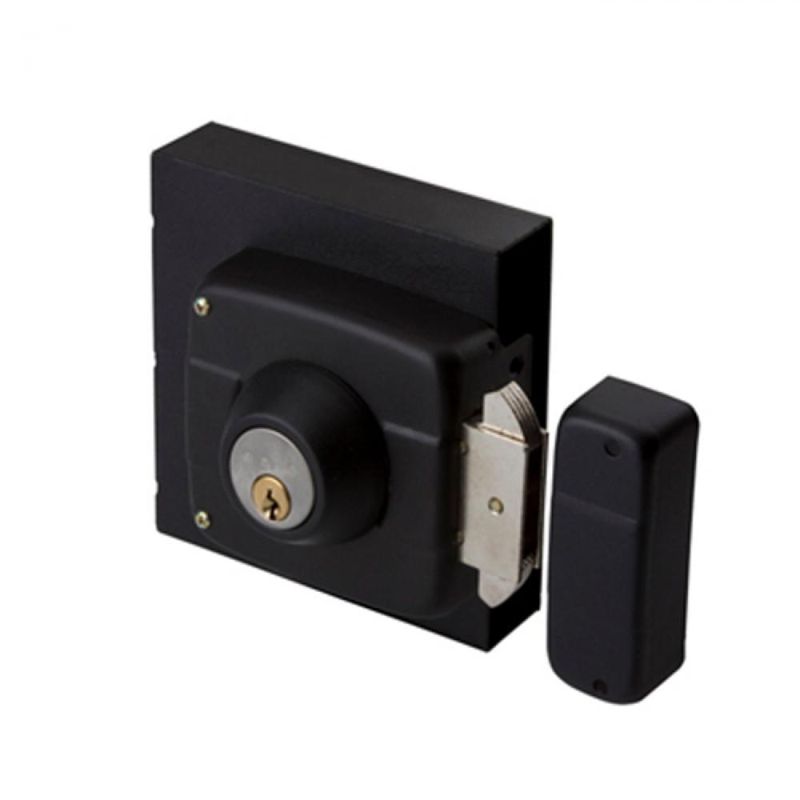 ODIS - CERRADURA SOBREP ODIS 393 NEGRO CCAJA METALICA