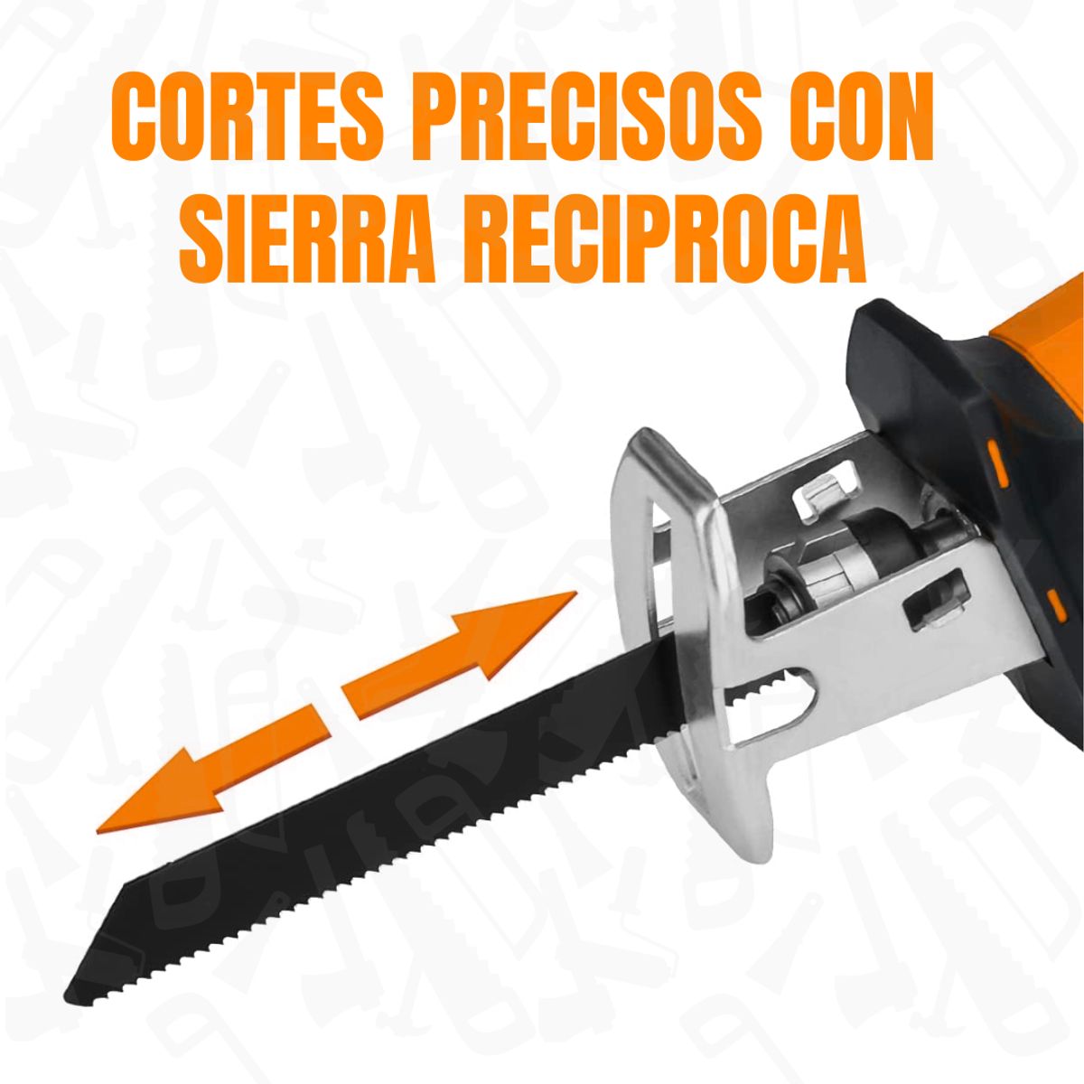 LERNEN - Sierra Sable Reciproca Inalámbrica Lernen