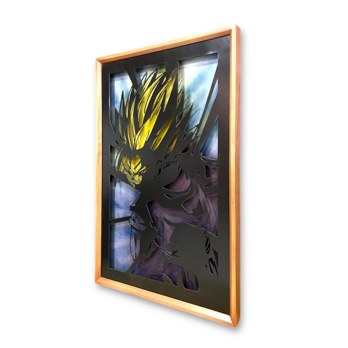 GENERICO - Cuadro Retroiluminado modelo Gohan SSJ2