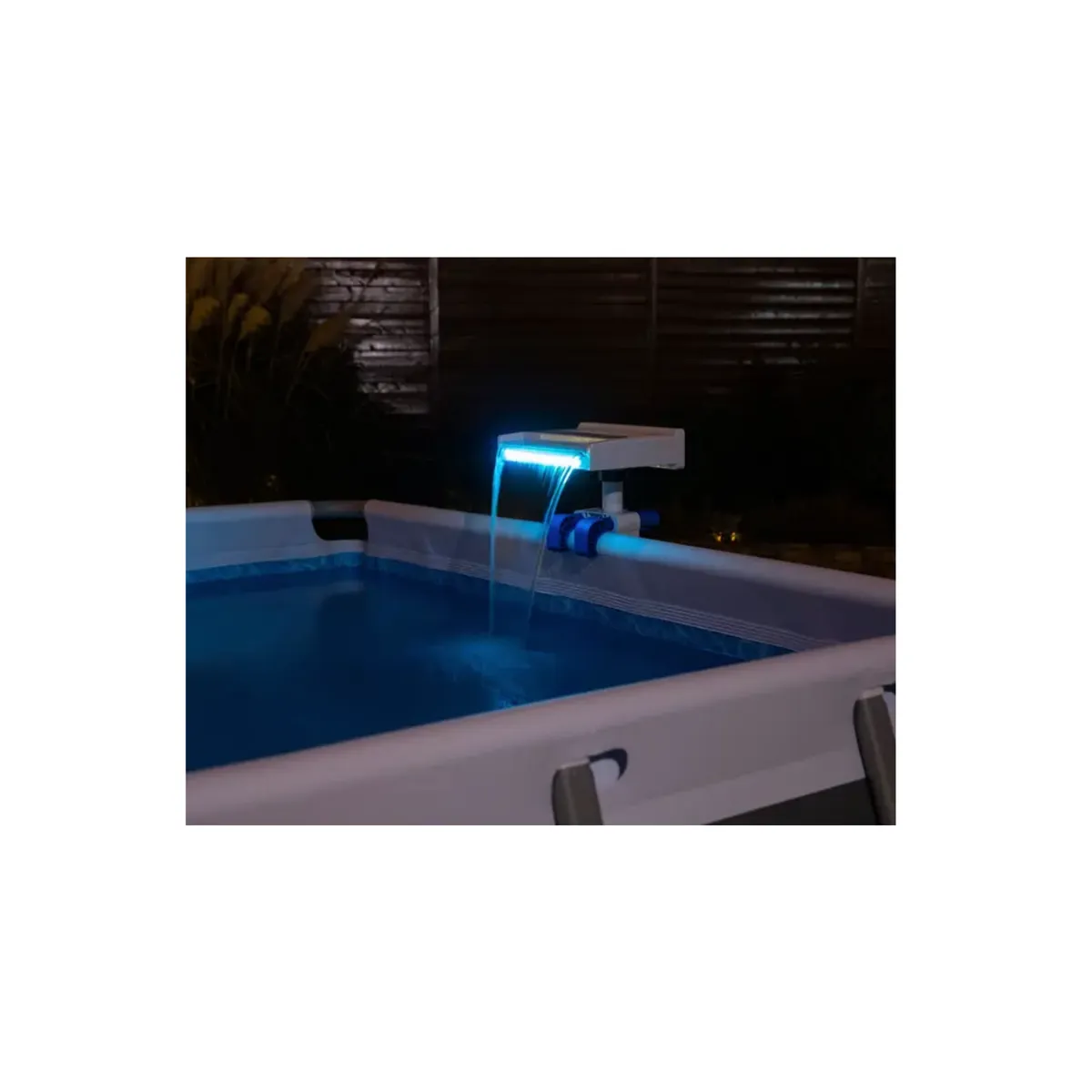 BESTWAY - CASCADA DE AGUA  LED PARA PISCINA ESTRUCTURALES - BESTWAY