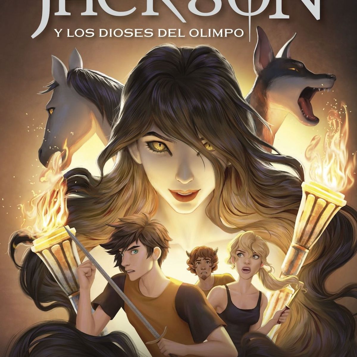 SALAMANDRA - Libro La diosa de tres cabezas (Percy Jackson 7) - R Riordan