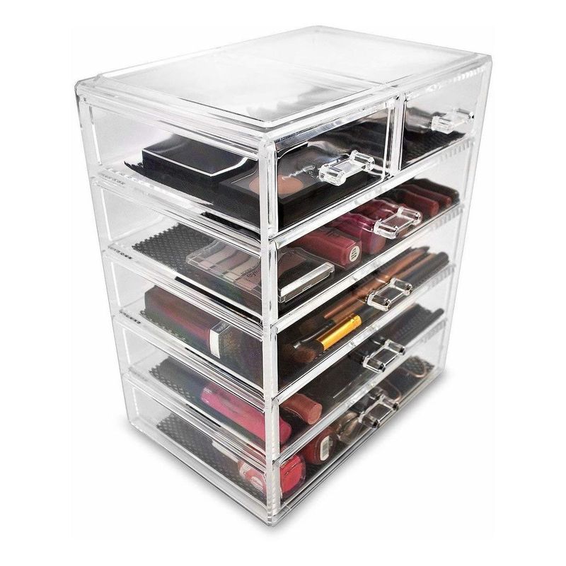 GENERICO - Organizador Acrílico para Maquillaje y Joyas Elegante