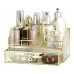 GENERICO - Organizador Transparente de Maquillaje y Perfumes Clásico
