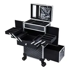 GENERICO - Organizador de Maquillaje Giratorio y Portátil 360°