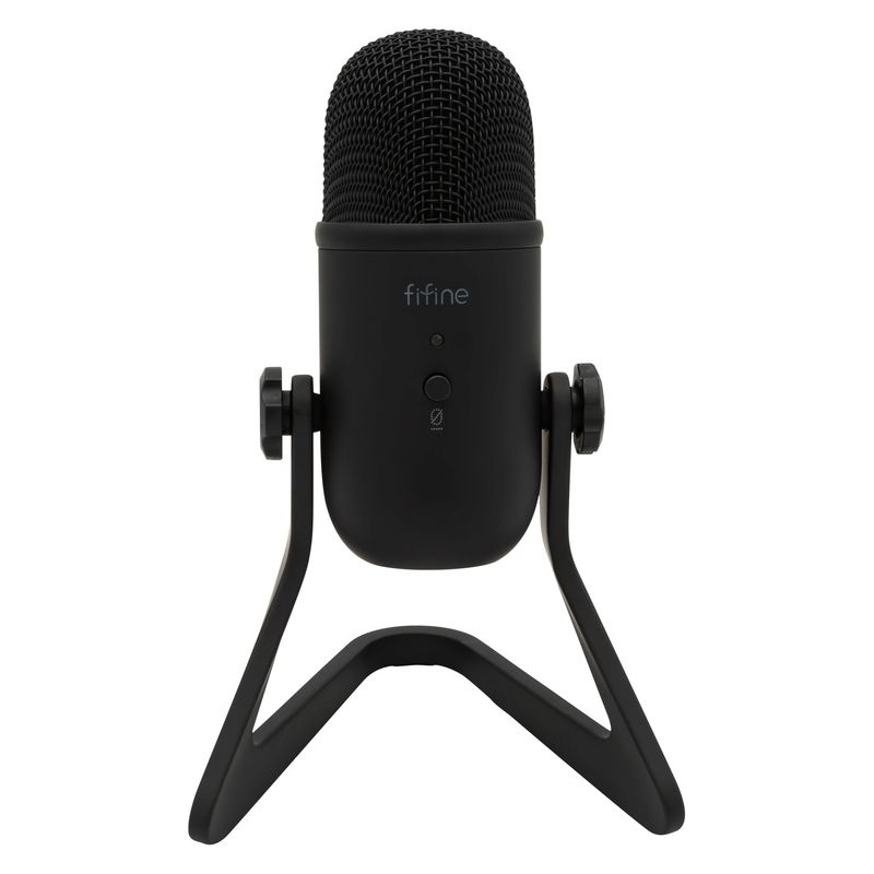 FIFINE - MICRÓFONO CONDESADOR FIFINE NEGRO USB K678