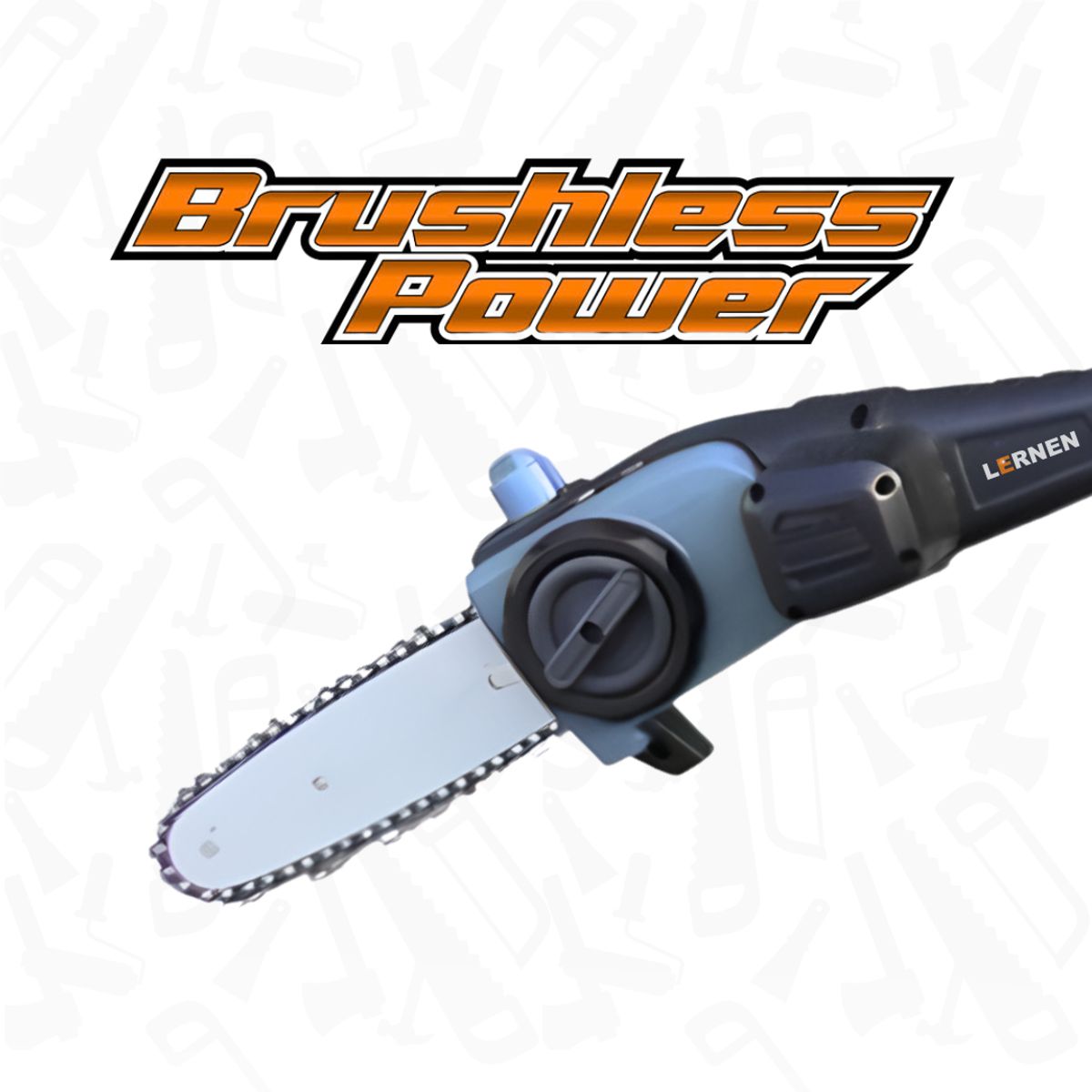 LERNEN - Motosierra Telescópica Inalámbrica Brushless Lernen