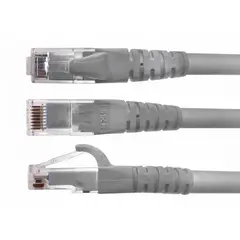 GENERICO - Cable de Red 20 Metros Gris Categoría 5E Linkmade