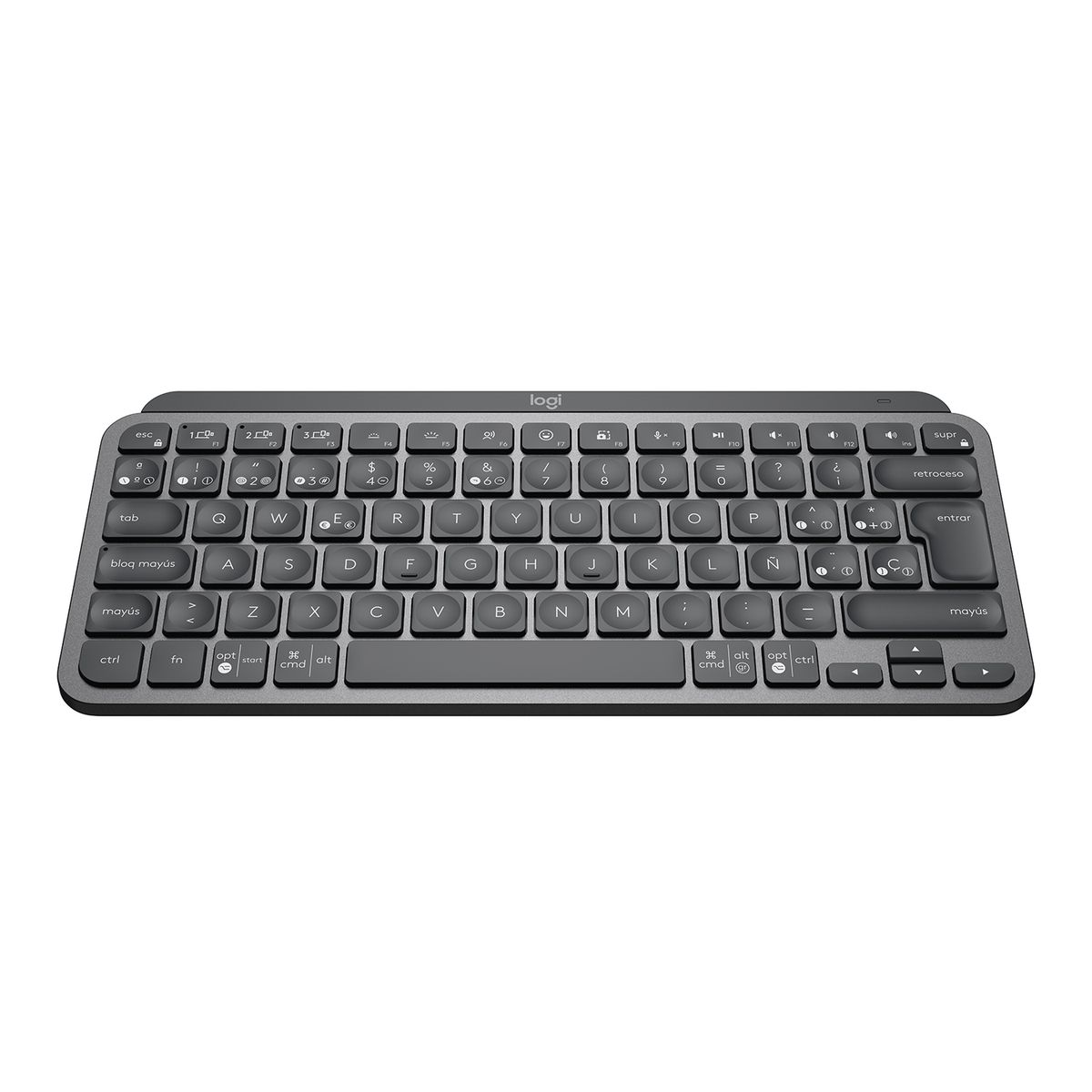 LOGITECH - TECLADO MX KEYS MINI GRAFITO