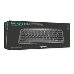 LOGITECH - TECLADO MX KEYS MINI GRAFITO