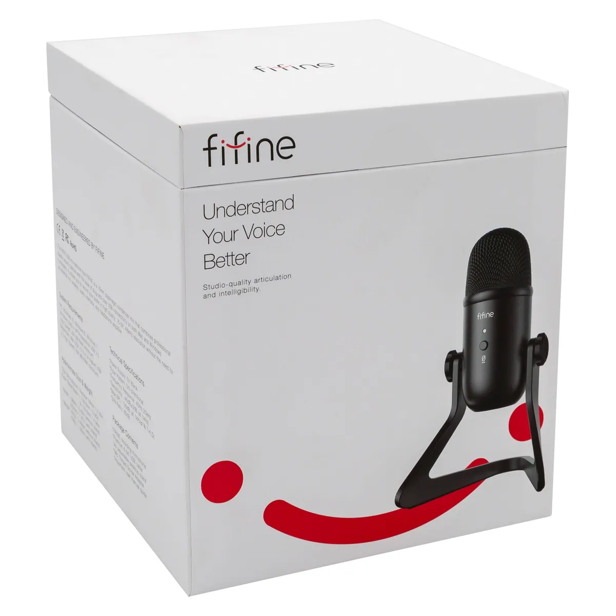 FIFINE - Micrófono Fifine K678 Condensador OPEN BOX