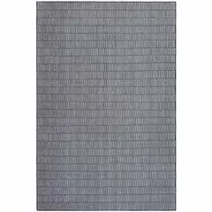 RUGS CL - Alfombra Rugscl Lavable Stripe Grey Black 170x240 cm 8059TI