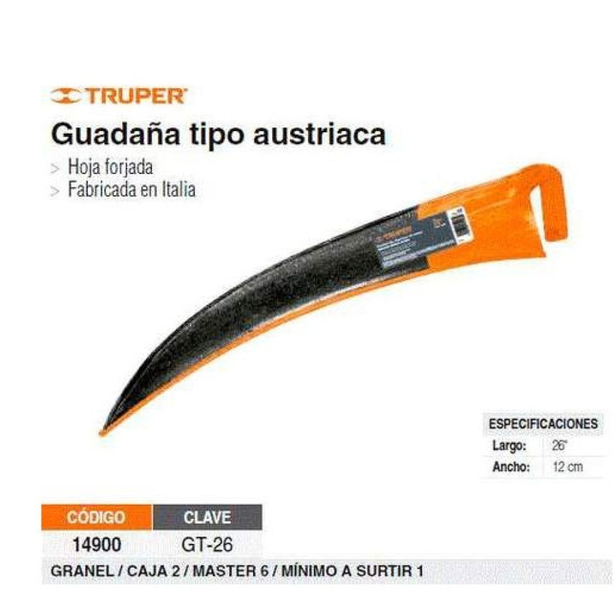 TRUPER - GUADAÑA 26 (Tipo Austriaca) TRUPER
