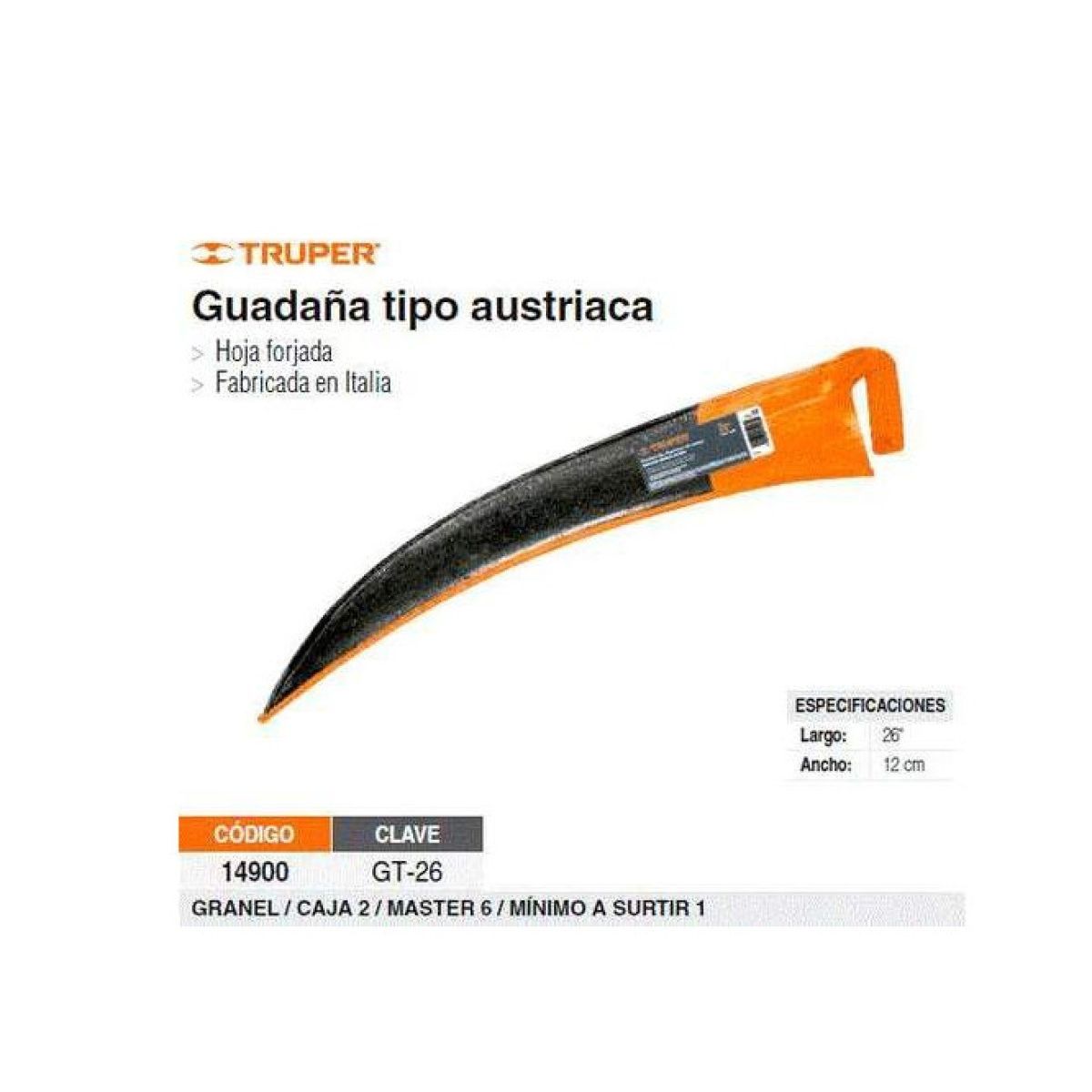 TRUPER - GUADAÑA 26 (Tipo Austriaca) TRUPER