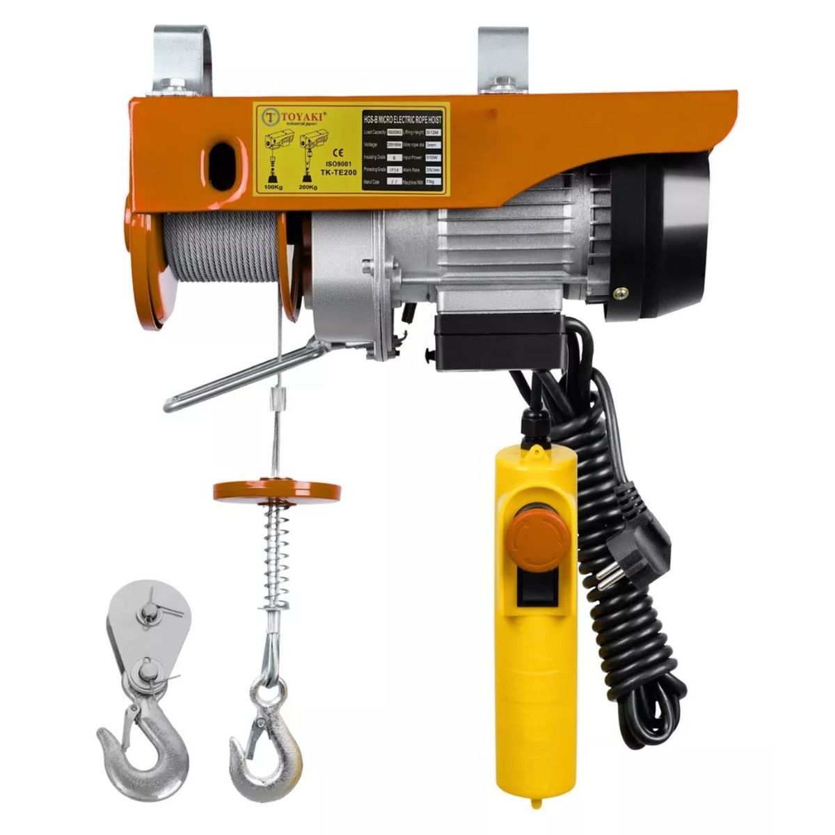 TOYAKI - Tecle Electrico Winche 200 Kg Toyaki