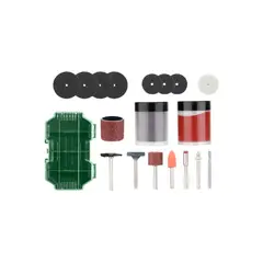 JADEVER - Set de Accesorios para Multiuso/Esmeril 80 Piezas
