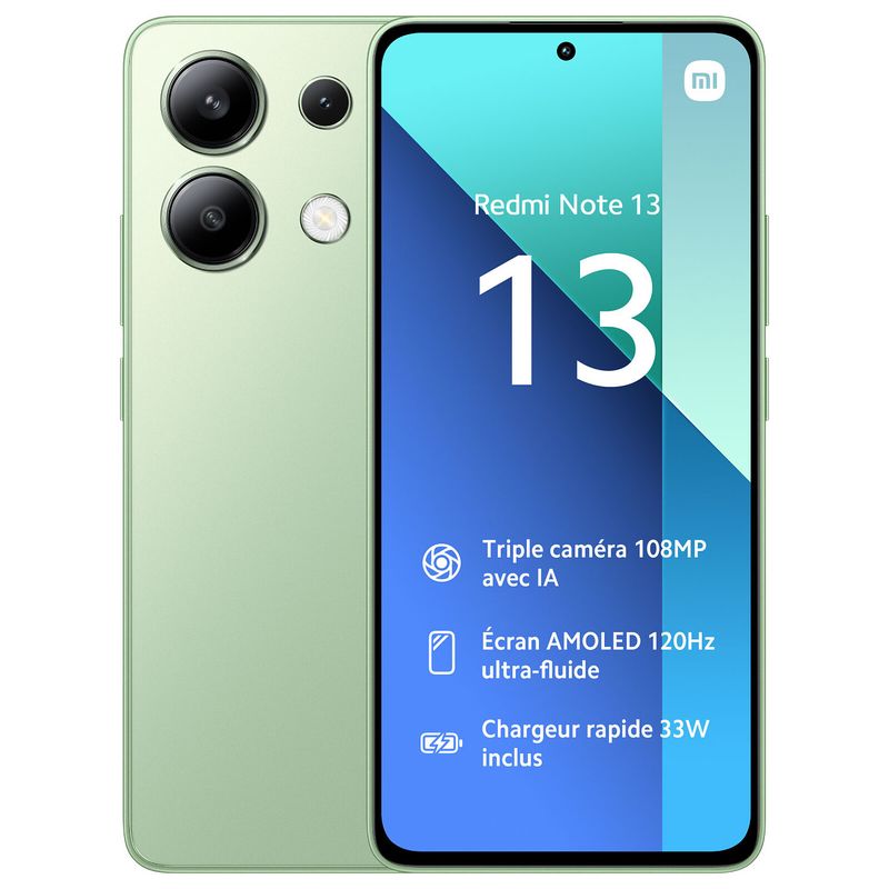 XIAOMI - Xiaomi Redmi Note 13 256gb 8gb ram 4G VERDE - OPEN BOX