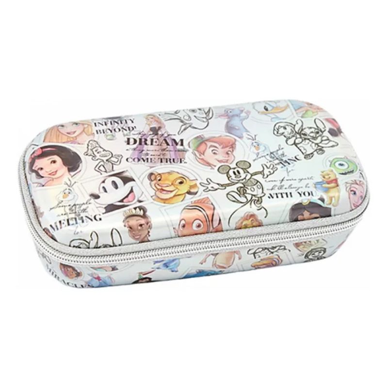 INTEK GAMES - Estuche Escolar Disney 100 Aniversario Rigido