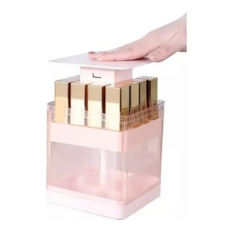 GENERICO - Organizador Porta Labiales Levantable con Estilo Compacto