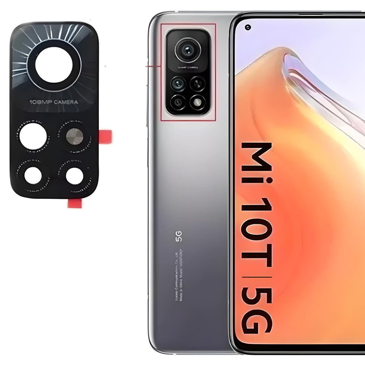 EON - Vidrio De Camara Trasera Para Xiaomi Redmi Mi10t