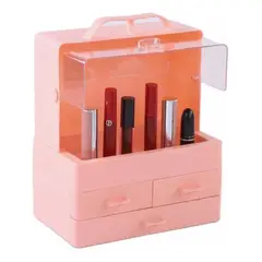 GENERICO - Caja Organizadora de Maquillaje con Cajones y Diseño Elegante