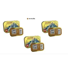 ANILINAS MONTBLANC - Pack X3 Cajita Dorada Vicuña
