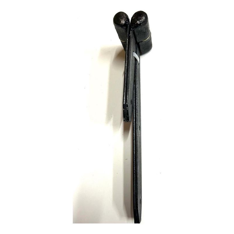 GENERICO - Bisagras de Metal para Puertas 30x3 mm Color Negro Mate