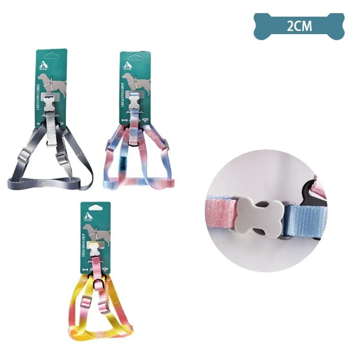 GENERICO - Arnés Step In Para Mascotas 25Cm7090Cm Color Aleatorio