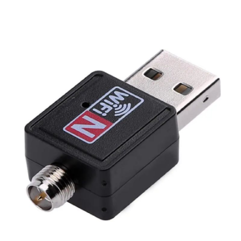 BAUL MAGICO - Mini Adaptador Wifi Lan Usb 20 + Antena 300 Mbps B11