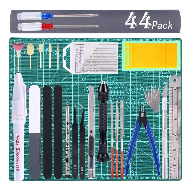 GENERICO - Kit Completo de Herramientas para Modelismo y Manualidades