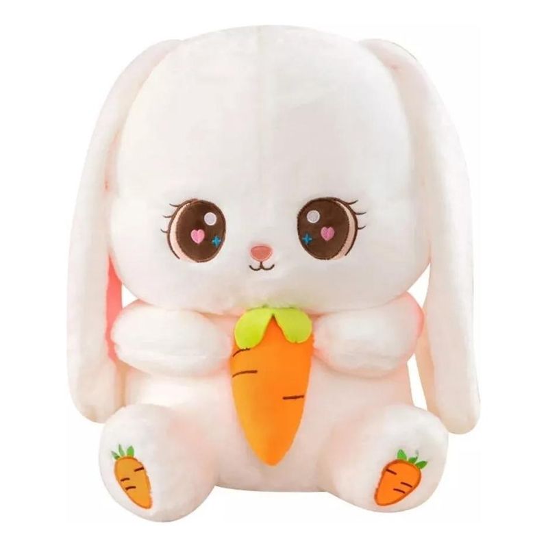 GENERICO - Conejo Peluche Grande de 45cm, suave y hipoalergénico