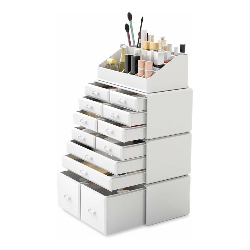 GENERICO - Organizador de Acrílico para Maquillaje y Joyas Elegante