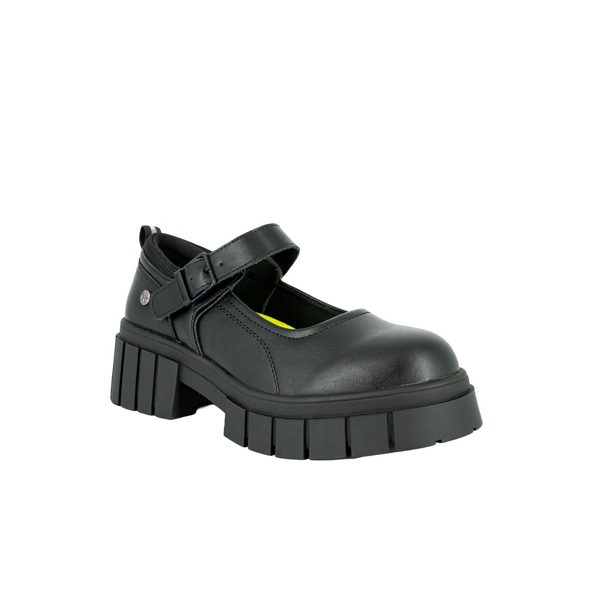 ALQUIMIA - Zapato Escolar Negro Lunaria Alquimia