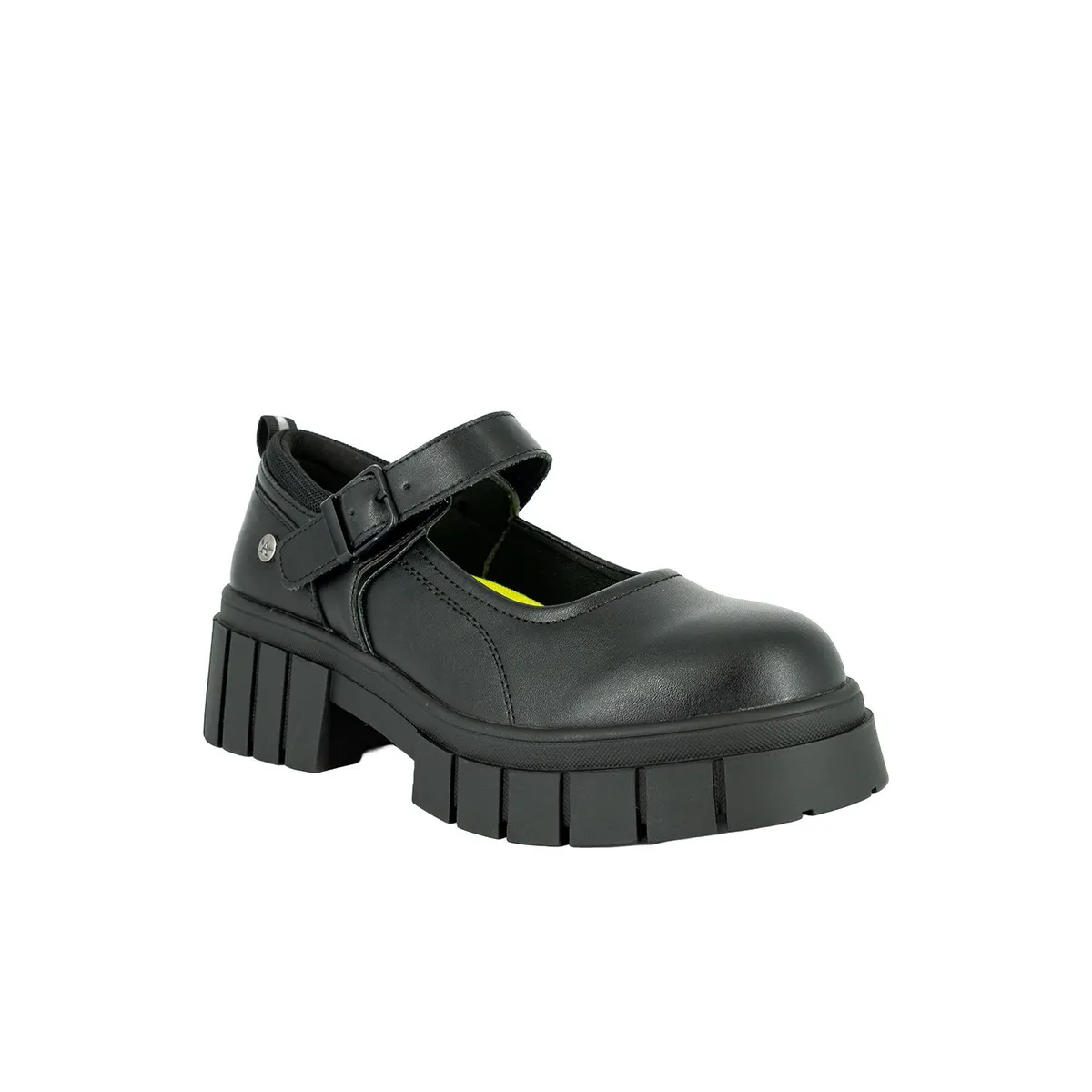 ALQUIMIA - Zapato Escolar Negro Lunaria Alquimia