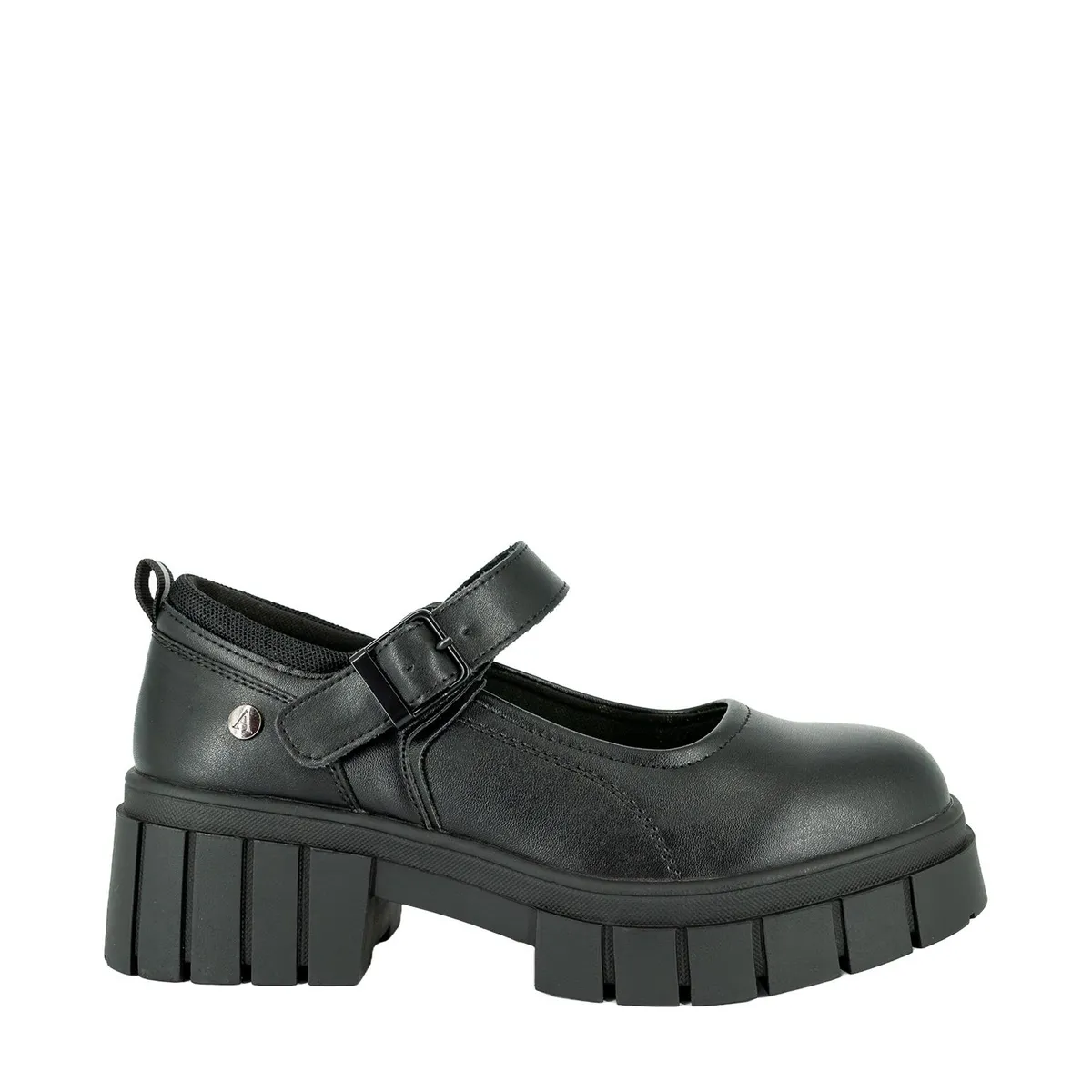 ALQUIMIA - Zapato Escolar Negro Lunaria Alquimia