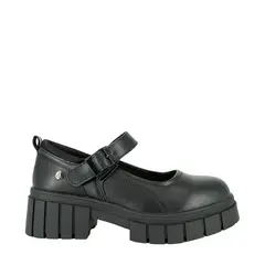 ALQUIMIA - Zapato Escolar Negro Lunaria