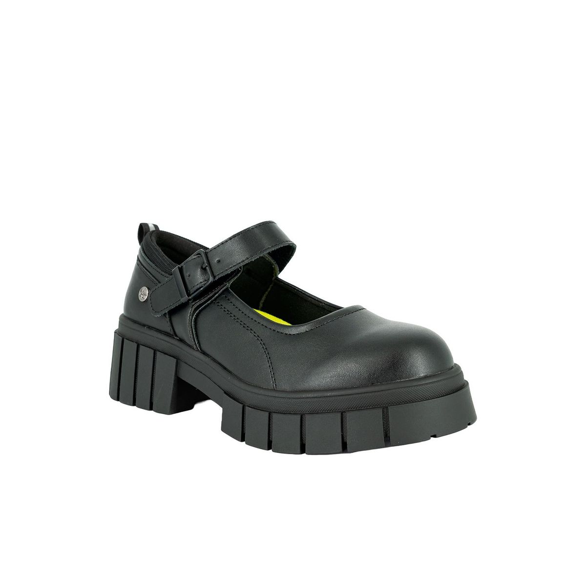 ALQUIMIA - Zapato Escolar Negro Lunaria Alquimia