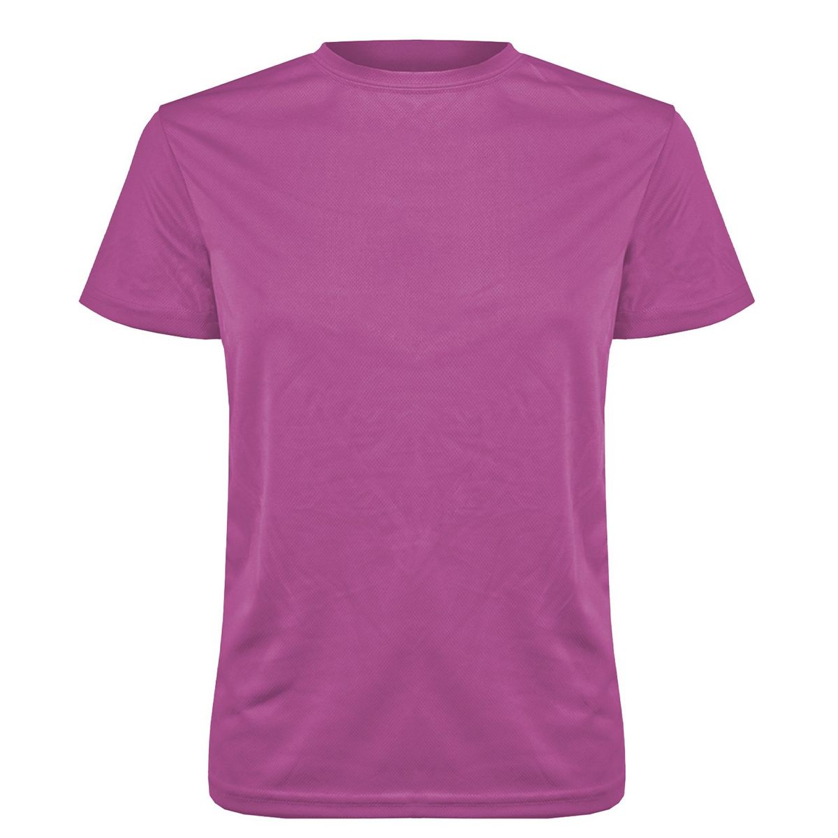 ANDESLAND OUTDOOR APPAREL - Polera Poliéster Manga Corta Otocyon Essential Magenta Unisex